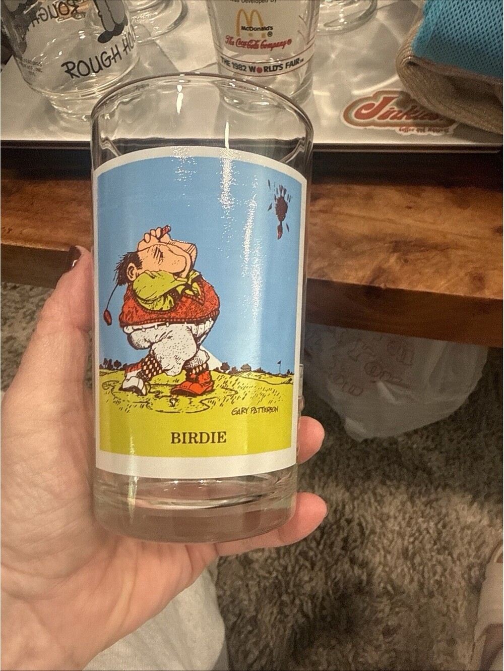 Vintage “Birdie” Pepsi Sport Series Collector Drinking Glass 1979